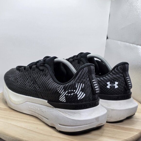 Mens Size 11 - Under Armour UA HOVR Infinite Pro Running Black Gray Shoes - Picture 7 of 12